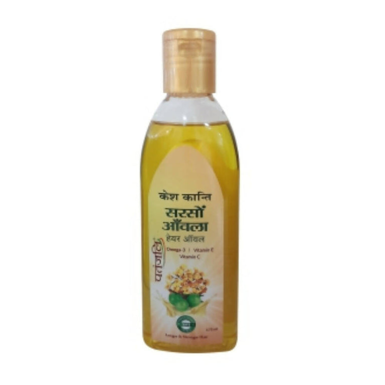 Patanjali Kesh Kanti Sarson Amla Hair Oil - 175 ml