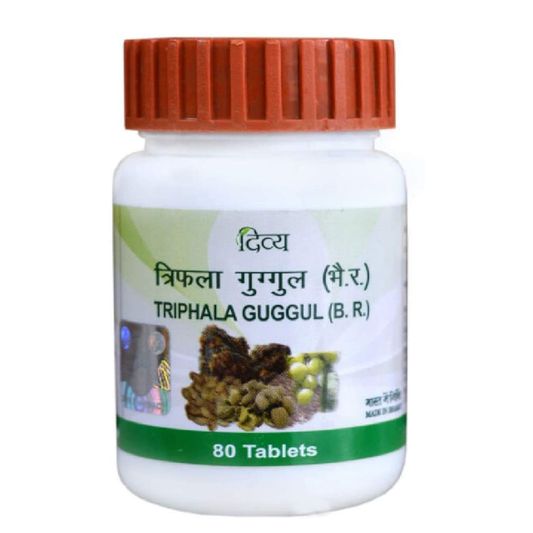 Patanjali Triphala Guggul Tabs - 40 tabs - Pack of 1