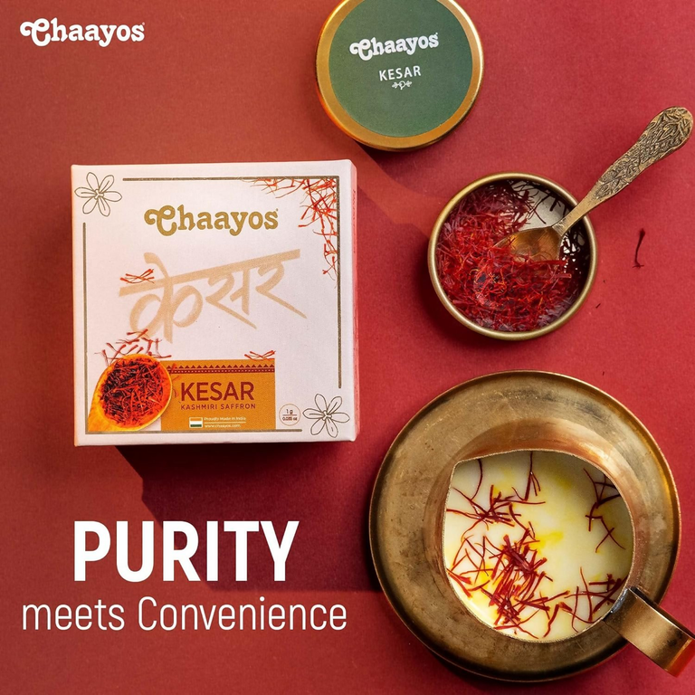 Chaayos Kesar Kashmiri Saffron - 1 gm