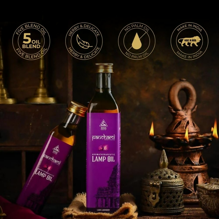 Panchami Sacred Fragrances - Lavender Lamp Oil - 500 ml