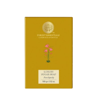 Forest Essentials Luxury Sugar Soap Panchpushp - 100 gm