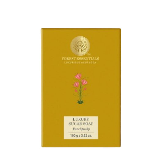 Forest Essentials Luxury Sugar Soap Panchpushp - 100 gm