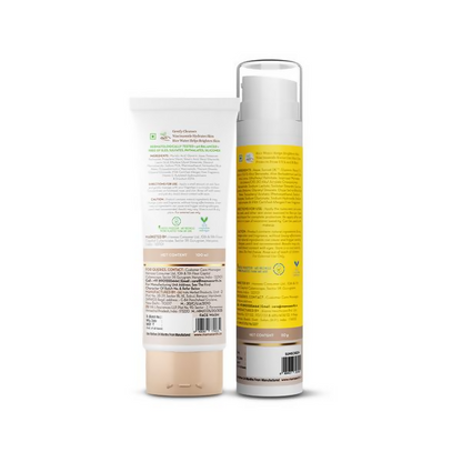 Mamaearth Rice Water Cleanse & Protect Combo - combo