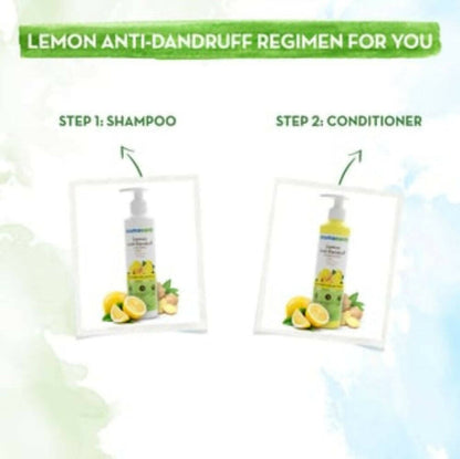 Mamaearth Lemon Anti-Dandruff Shampoo For Itchy & Flaky Scalp - 250 ml