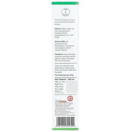 Baidyanath Jhansi Bhringraj Herbal Hair Oil - 100 ml