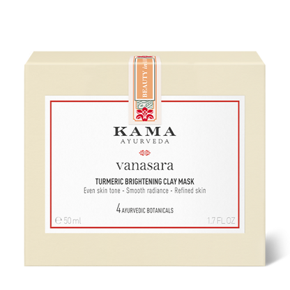 Kama Ayurveda Vanasara Turmeric Brightening Clay Mask - 50 ml