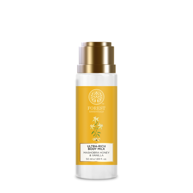 Forest Essentials Ultra Rich Body Milk Mashobra Honey & Vanilla Body Lotion - 50 ml
