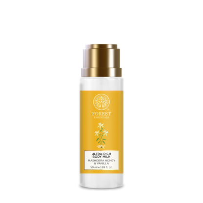 Forest Essentials Ultra Rich Body Milk Mashobra Honey & Vanilla Body Lotion - 50 ml