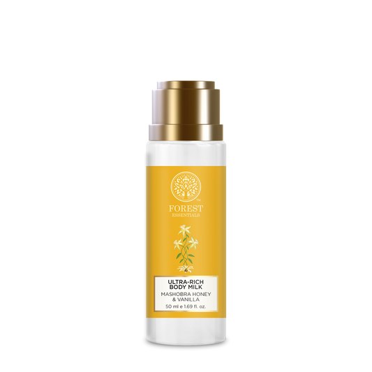 Forest Essentials Ultra Rich Body Milk Mashobra Honey & Vanilla Body Lotion - 50 ml