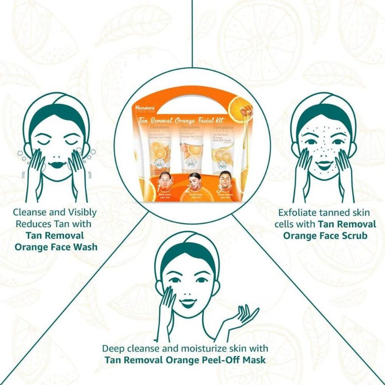 Himalaya Tan Removal Orange Facial Kit - Kit