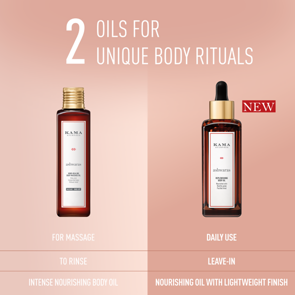 Kama Ayurveda Ashwaras Body Massage Oil - 200 ml