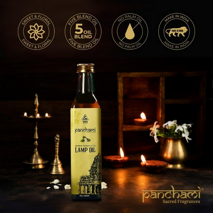 Panchami Sacred Fragrances - Jasmine Lamp Oil - 1000 ml