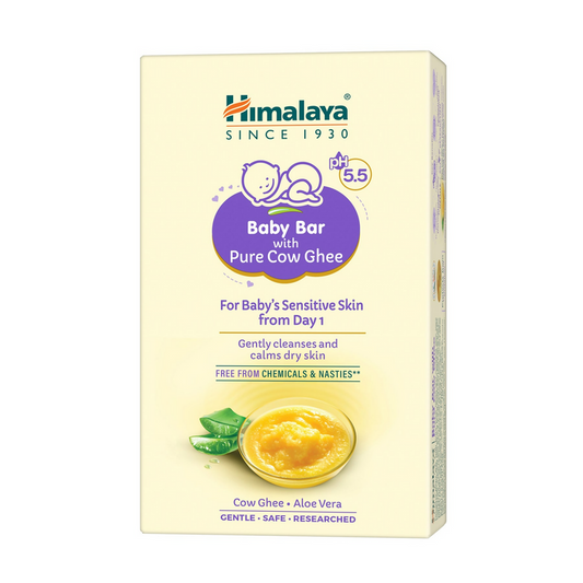 Himalaya Herbals Baby Bar with Pure Cow Ghee - 75 gm