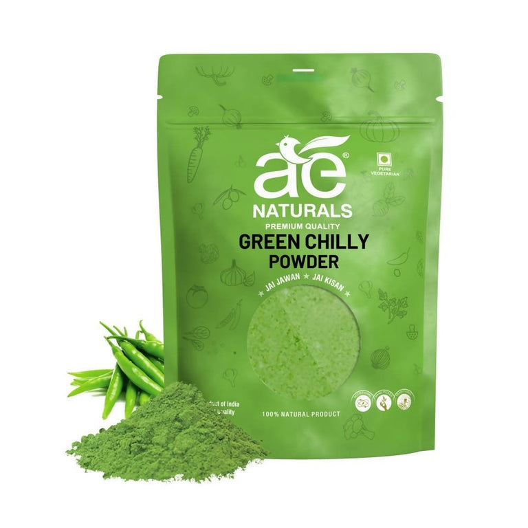 Ae Naturals Green Chilly Powder - 250 gm