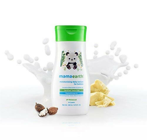 Mamaearth Daily Moisturizing Lotion & Soothing Baby Massage Oil, With Sesame, Almond & Jojoba Oil - combo