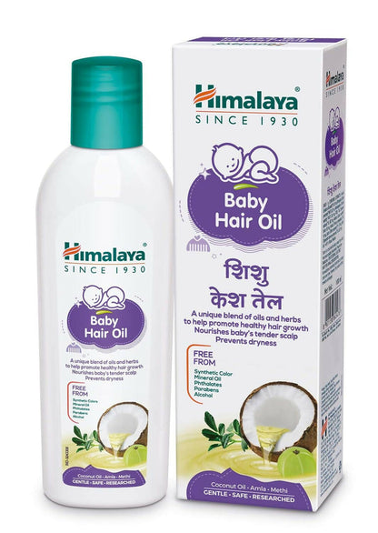 Himalaya Baby Massage Oil & Himalaya Baby Hair Oil Combo - Combo