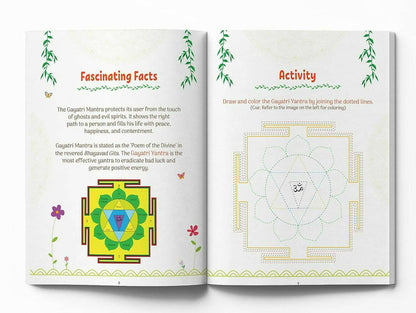 Shlokas And Mantras - Activity Book For Kids - Hardcover