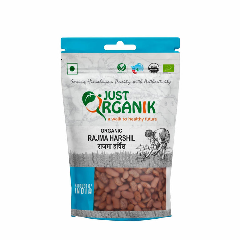 Just Organik Rajma Harshil - 500 gm