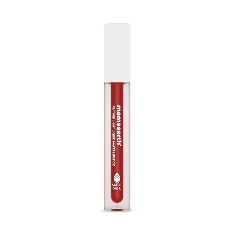 Mamaearth Feather Light Liquid Matte Lipstick - Red Velvet - 1.2 ml