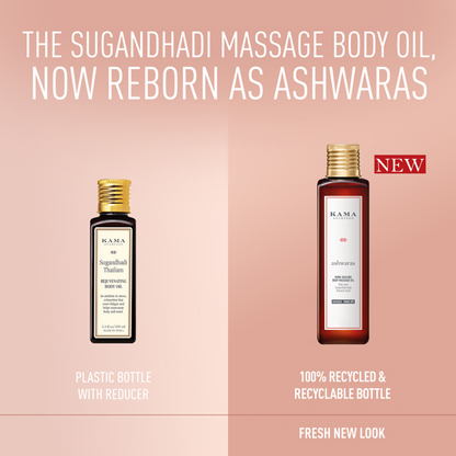 Kama Ayurveda Ashwaras Body Massage Oil - 200 ml