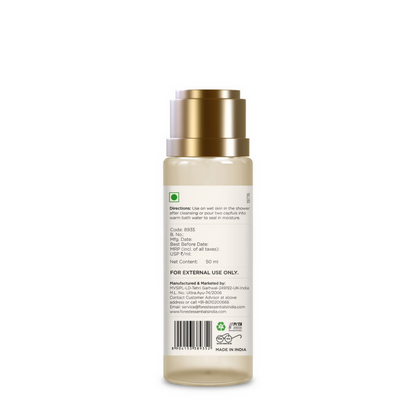 Forest Essentials After Bath Oil Indian Rose Absolute - Nourishing After Shower Body Oil - 50 ml