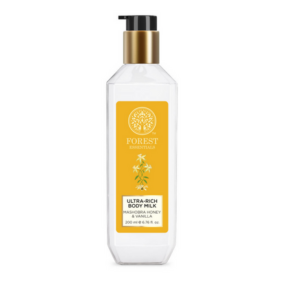 Forest Essentials Ultra Rich Body Milk Mashobra Honey & Vanilla Body Lotion - 50 ml