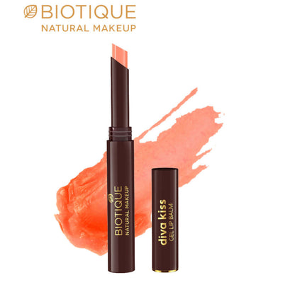 Biotique Diva Kiss Gel Lip Balm - Mandarin Hurricane -P204 - 2 gm