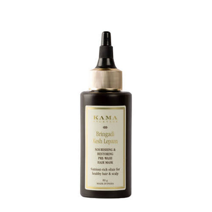Kama Ayurveda Bringadi Kesh Lepam Nourishing & Restoring Pre-wash Hair Mask - 80 gm