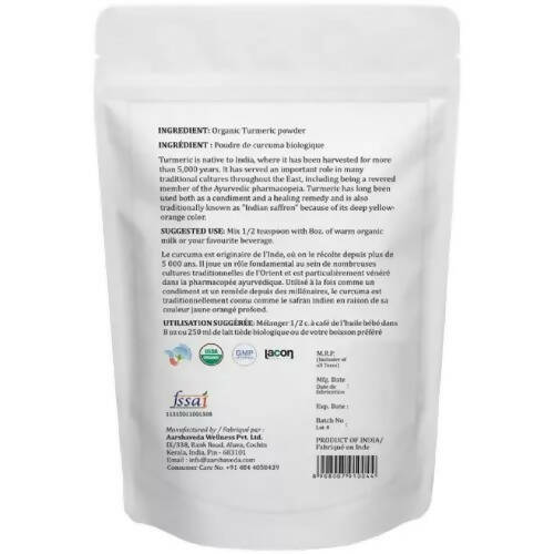 Aarshaveda Organic Turmeric Powder - 200 gm