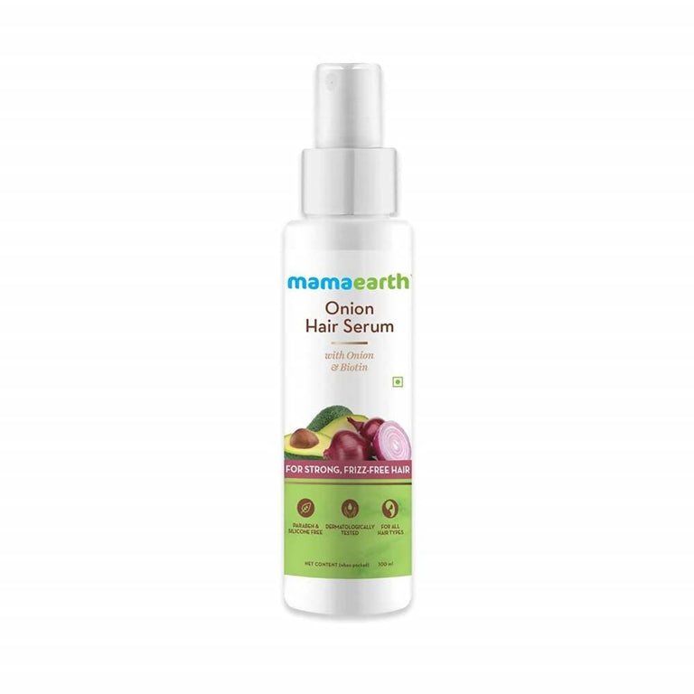 Mamaearth Onion Hair Serum For Strong , Frizz Free Hair - 100 ml