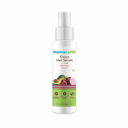 Mamaearth Onion Hair Serum For Strong , Frizz Free Hair - 100 ml