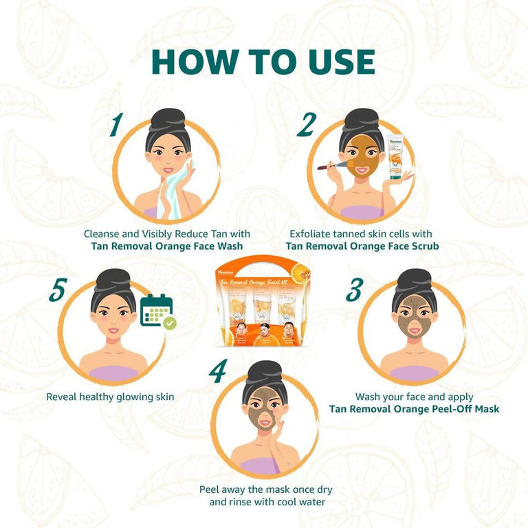 Himalaya Tan Removal Orange Facial Kit - Kit