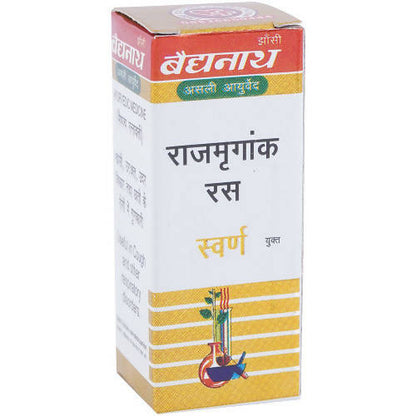 Baidyanath Jhansi Rajmrigank Ras With Gold - 5 Tabs