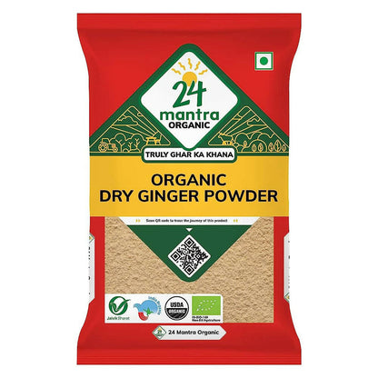 24 Mantra Organic Dry Ginger Powder - 50 gm
