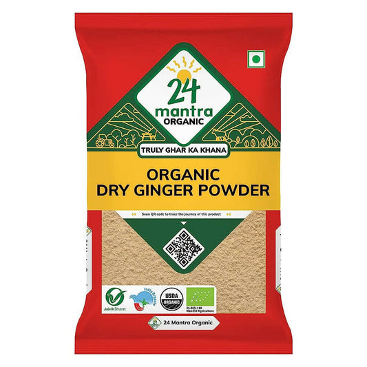 24 Mantra Organic Dry Ginger Powder - 50 gm