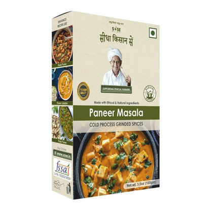 Gir Sidha Kisan Se Natural Paneer Masala - 100 gm