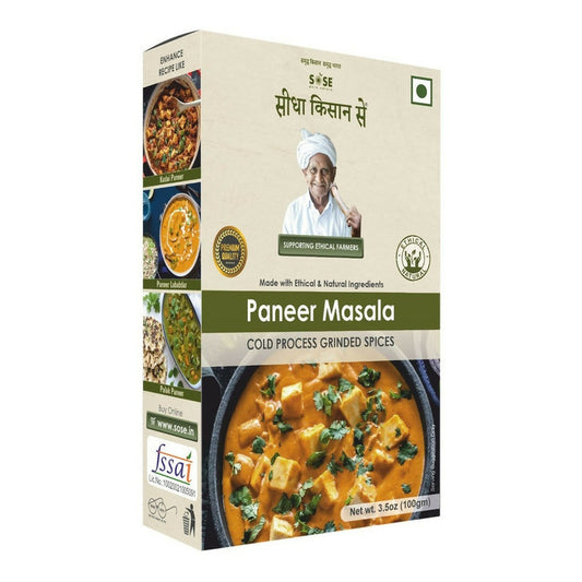 Gir Sidha Kisan Se Natural Paneer Masala - 100 gm