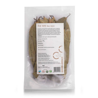 Conscious Food Organic Indian Bay Leaf (Tej Patta) - 10 gm