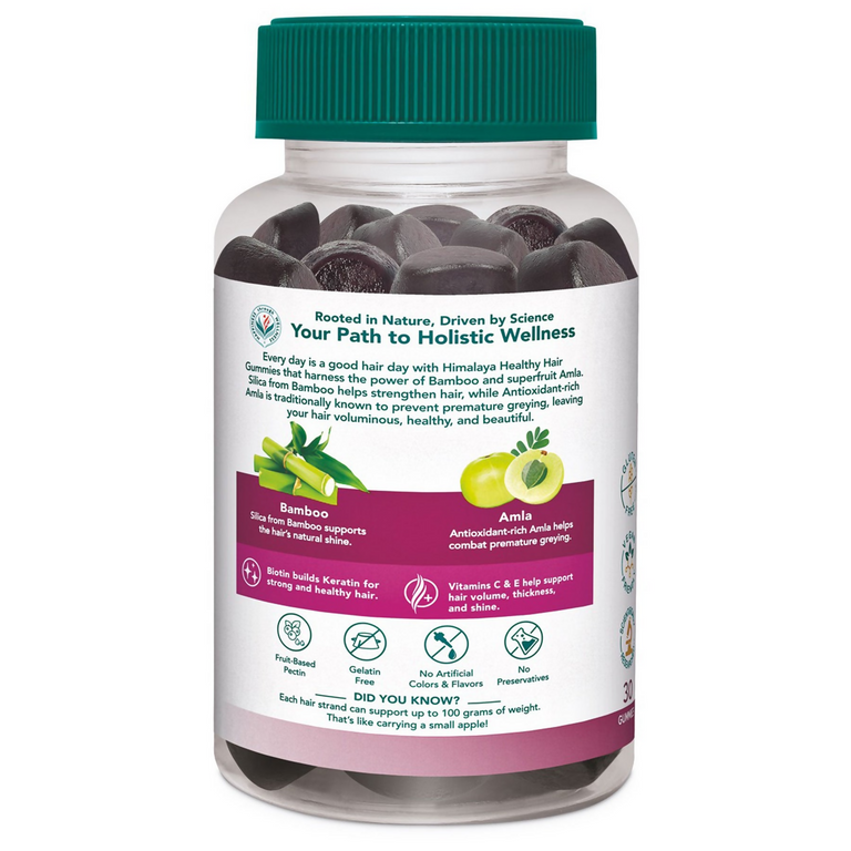 Himalaya Herbals Healthy Hair Gummies - 30 gummies