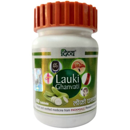 Patanjali Divya Lauki Ghanvati Tablets - 60 tabs