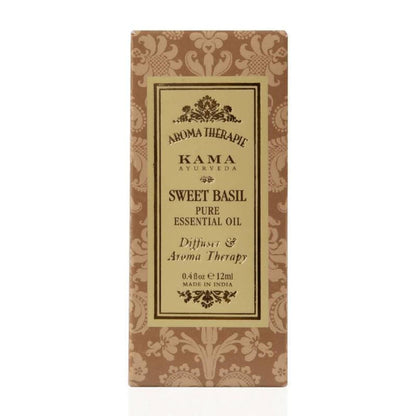 Kama Ayurveda Sweet Basil Essential Oil 12ml - 12 ml