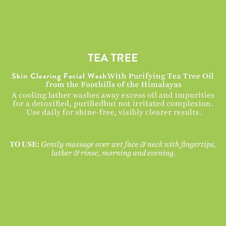Biotique Advanced Organics Tea Tree Skin Clearing Facial Wash - 150 ml
