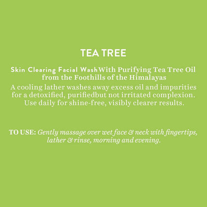 Biotique Advanced Organics Tea Tree Skin Clearing Facial Wash - 150 ml