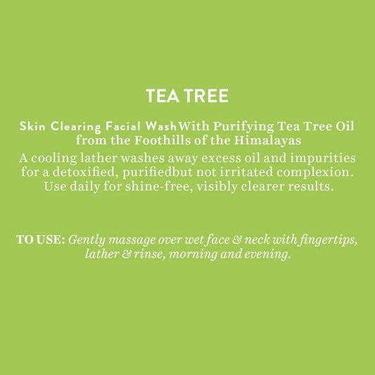 Biotique Advanced Organics Tea Tree Skin Clearing Facial Wash - 150 ml