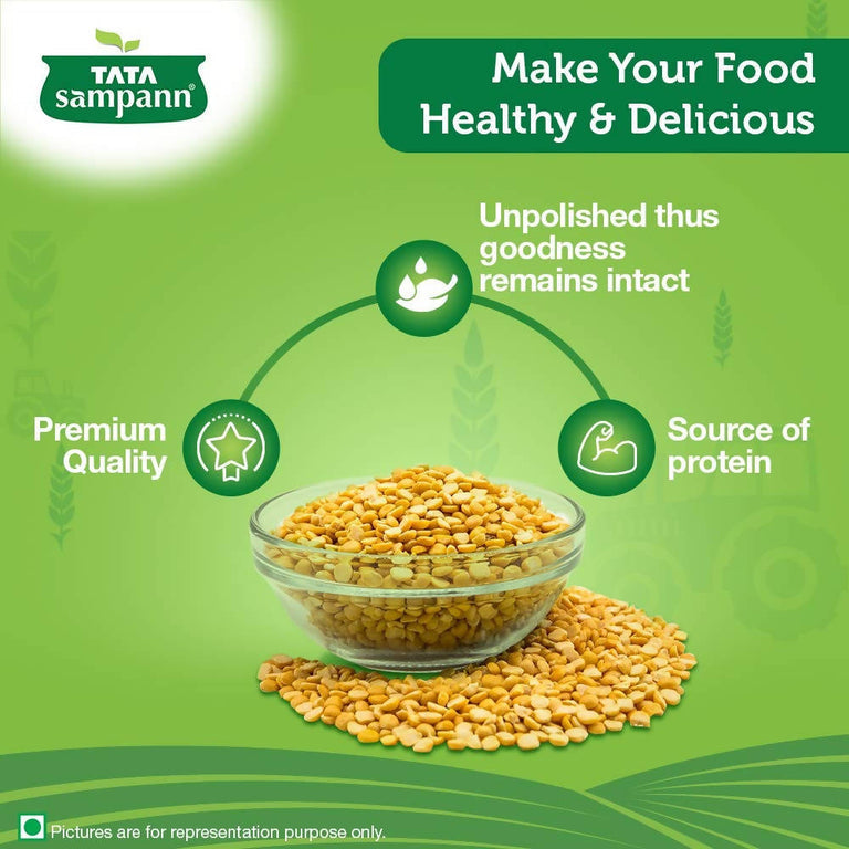 Tata Sampann Unpolished Chana Dal - 1 kg