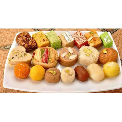 Pulla Reddy Assorted Sweets | Pure Ghee Assorted Sweets for Gifting | Pulla Reddy Assorted Ghee Indian Sweets - 450 gm