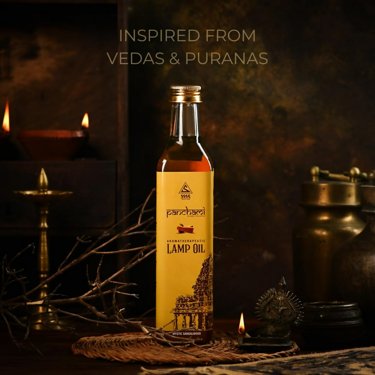 Panchami Sacred Fragrances - Sandalwood Lamp Oil - 500 ml