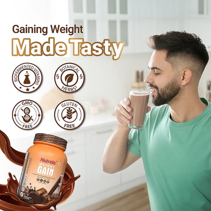 Patanjali Nutrela Weight Gain Chocolate Flavour - 500 gm