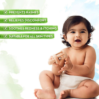 Mamaearth Milky Soft Diaper Rash Cream for Babies - 50 gm