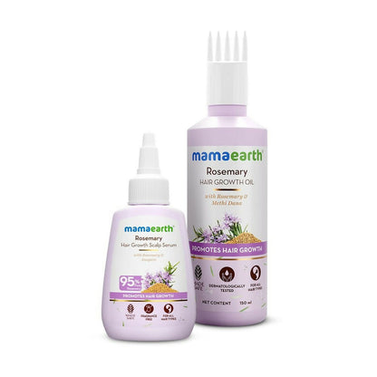 Mamaearth Rosemary Hair Growth & Nourishment Combo - combo